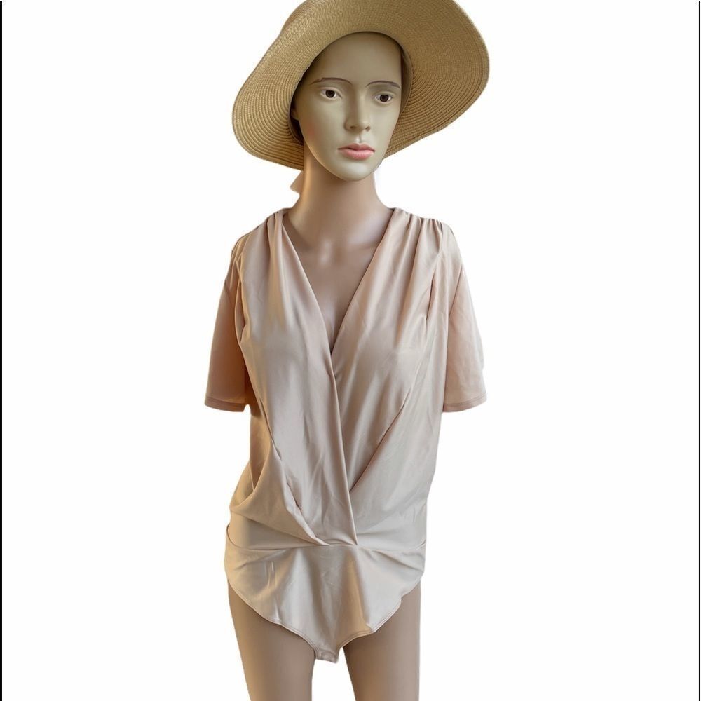 Haute monde nude bodysuit 